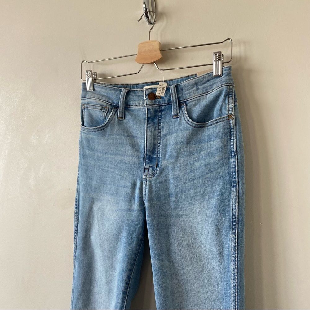 NWT-MADEWELL Curvy Roadtripper High Rise Jeans (Size:26) - Picture 6 of 12